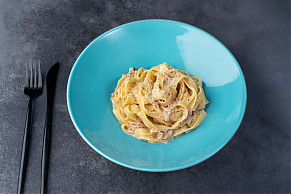 фетучини карбонара