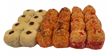 сет запеченных роллов сахара