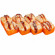 роллы запеченные с креветками