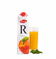 нектар rich персиковый 1л